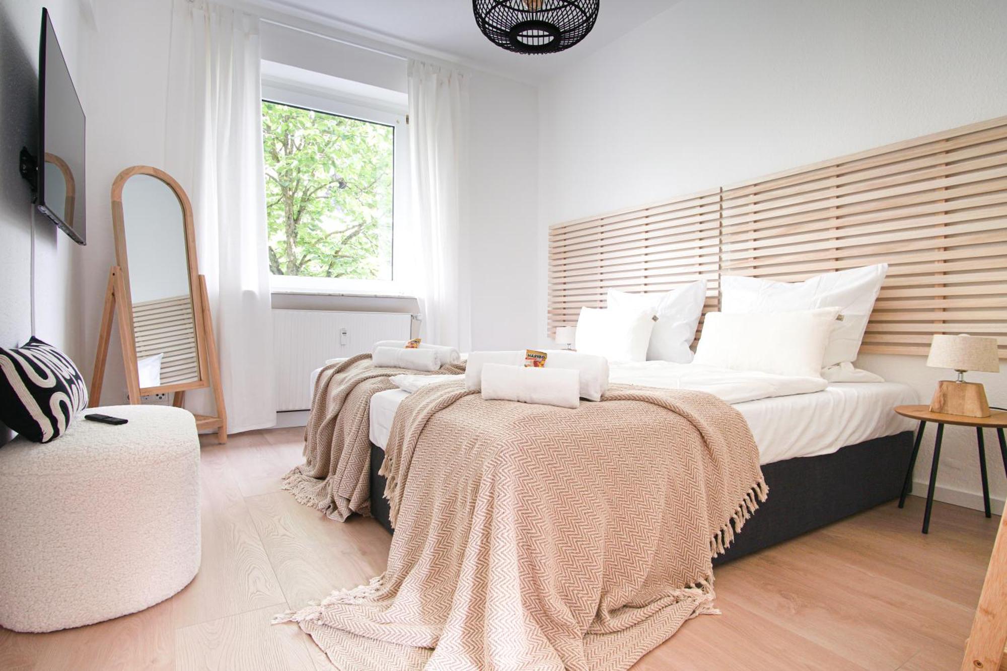 Homefy Balcony Apartment - Up To 4 People - Close To Fair - Free Parking Эссен Экстерьер фото